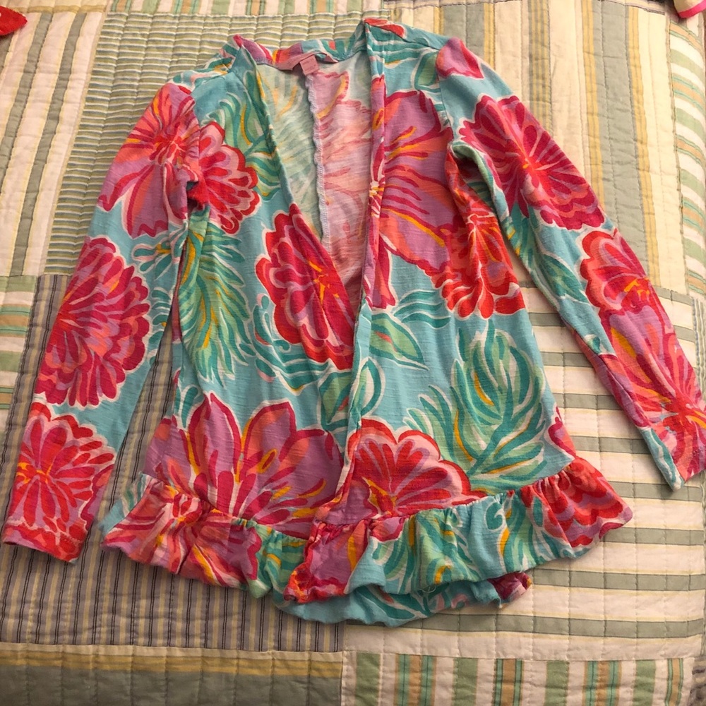Lilly Pulitzer Open Cardigan